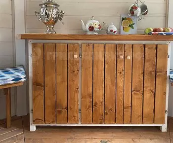 Стол-шкафчик пристенный