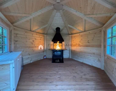 Мангальная беседка Саммер Пикник 12м2