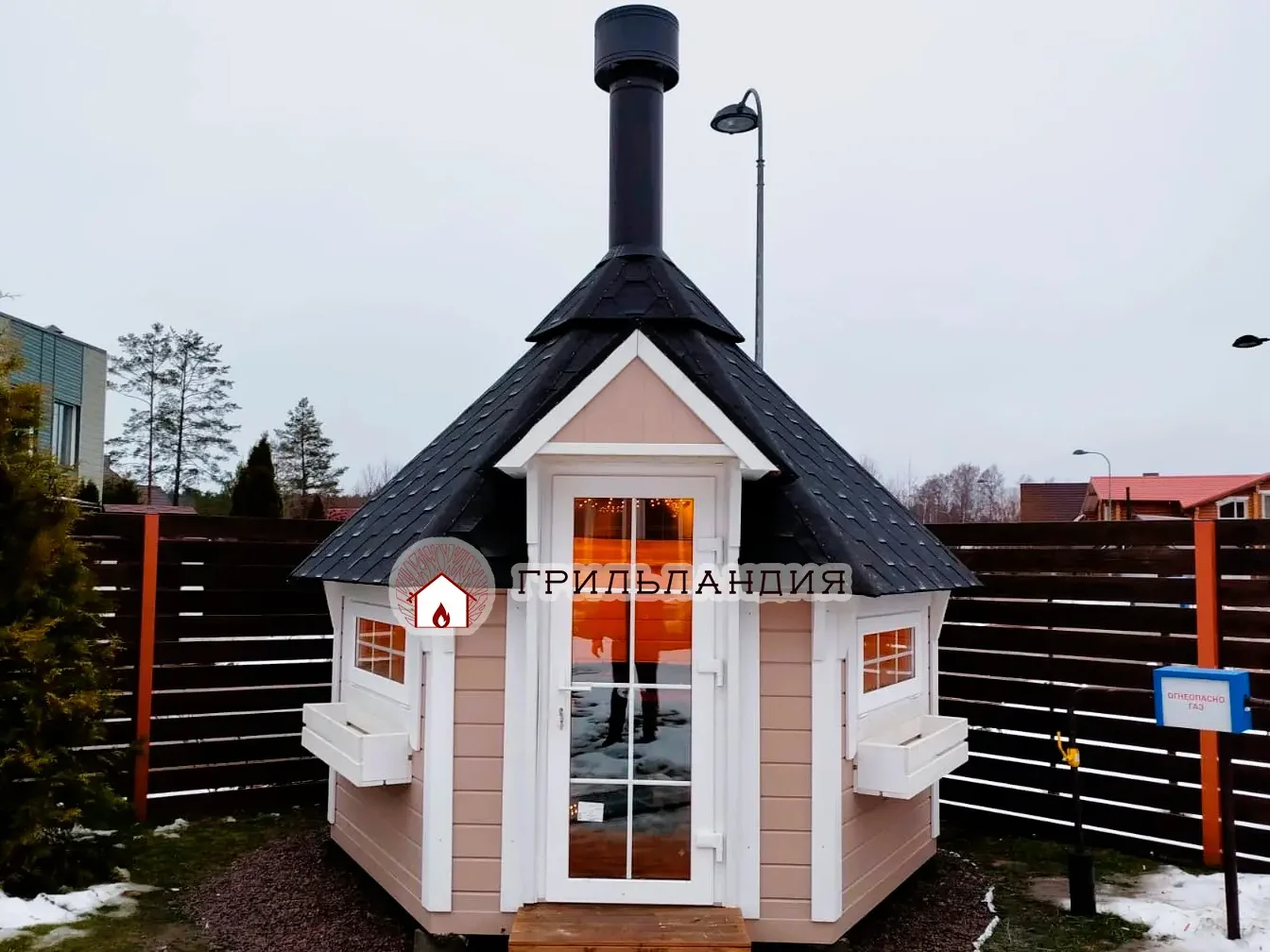 Гриль домик Кота Хаус Стайл 7м2