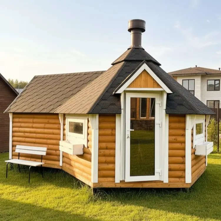 Гриль-домик Кота 9 м2 + 4 м2