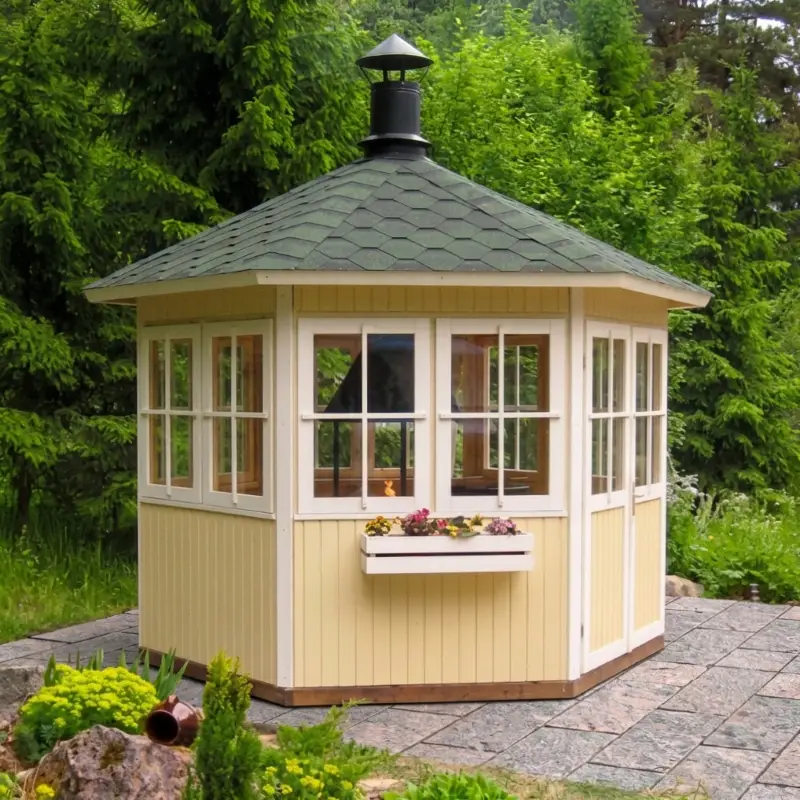 Финская гриль-беседка «Фести 6 м2»